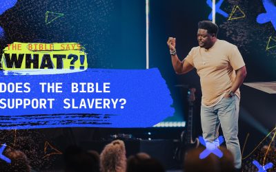 Does the Bible Support Slavery?