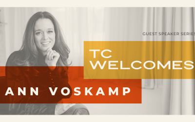 TC Welcomes Ann Voskamp